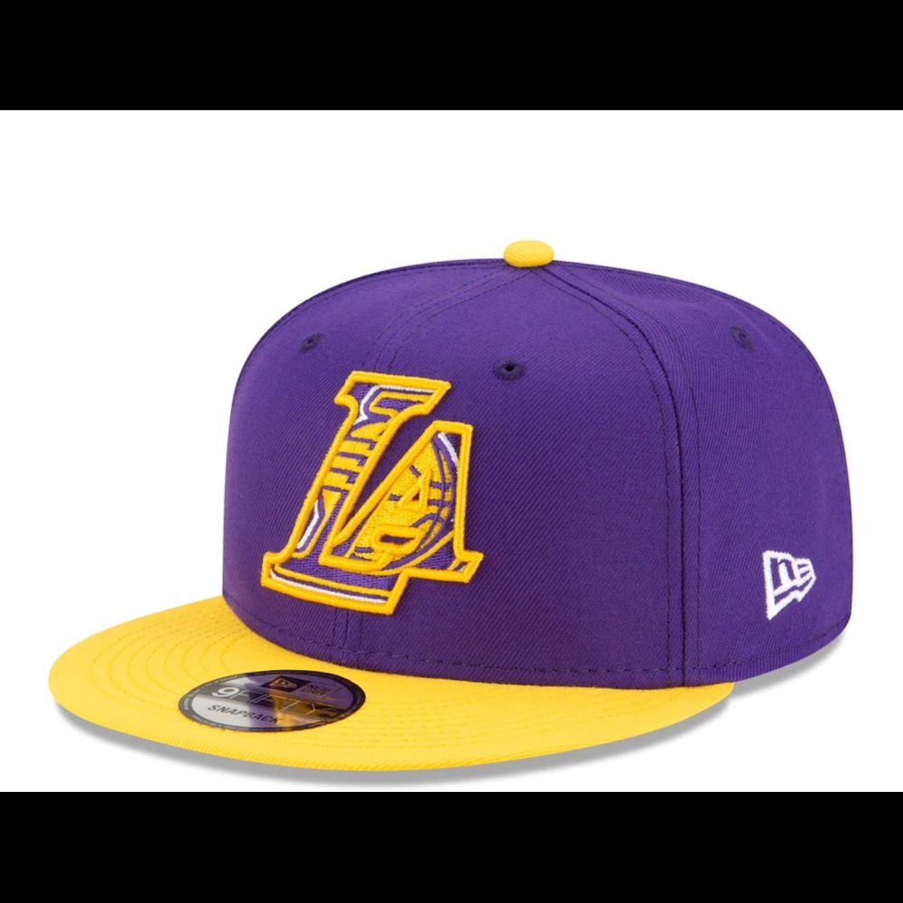 Men's Los Angeles Lakers New Era Purple/Gold 2021 NBA Draft On-Stage 9FIFTY